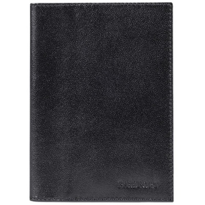 Обложка для паспорта, черная Fabula by Askent