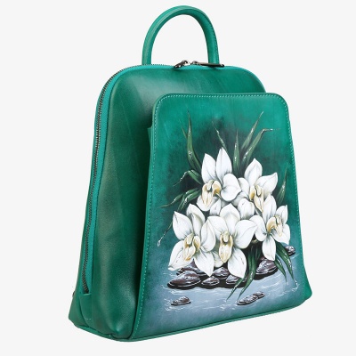 Рюкзак с росписью, зеленый Alexander TS