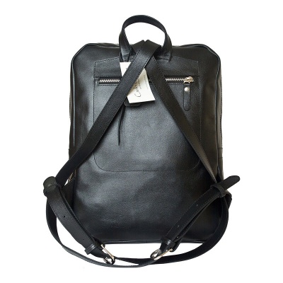 Кожаный рюкзак Lanciano black Carlo Gattini