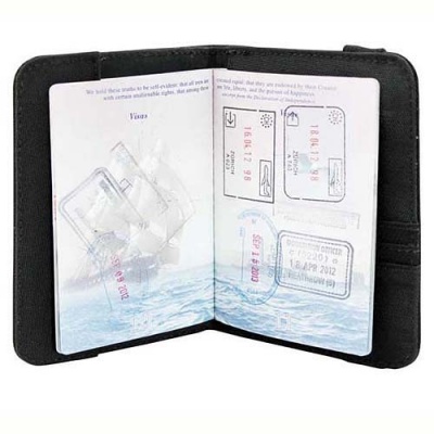 Обложка для паспорта RFID, черная Victorinox