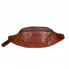 Напоясная сумка, коричневая Gianni Conti