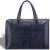 Женская деловая сумка Aisa (Аиса) croco navy Brialdi
