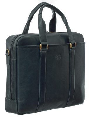 Бизнес-сумка, тёмно-синяя Tony Perotti
