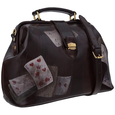 Женская сумка с росписью, оливковая Alexander TS