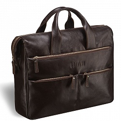 Вместительная деловая сумка Manchester (Манчестер) brown Brialdi