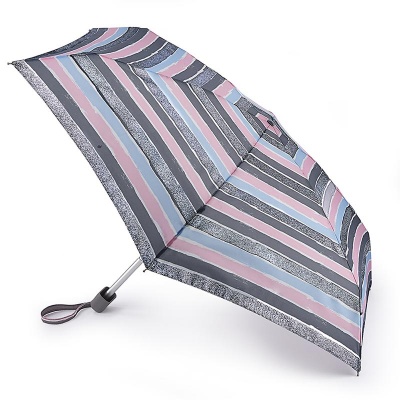 Зонт женский механика (Блестящая полоска) Fulton