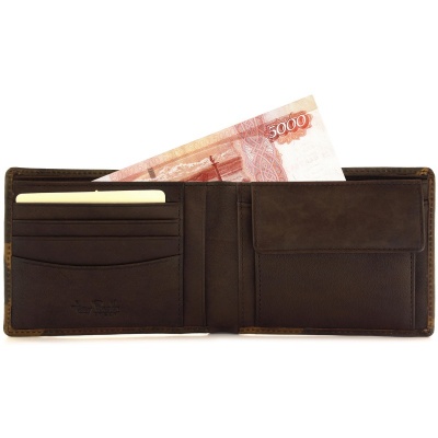 Мужской кошелёк, комбинированный Tony Perotti