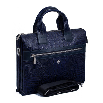 Портфель-сумка, синяя Narvin (Vasheron)