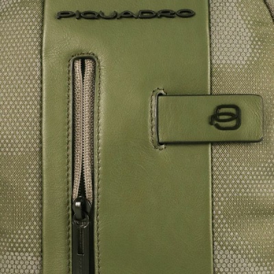 Рюкзак Piquadro Brief2 зеленый камуфляж