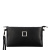 Женская сумочка-клатч 3-в-1 классической формы Brialdi Coco (Коко) relief black